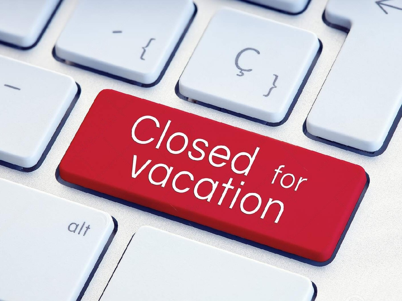 Company Closures for Holidays